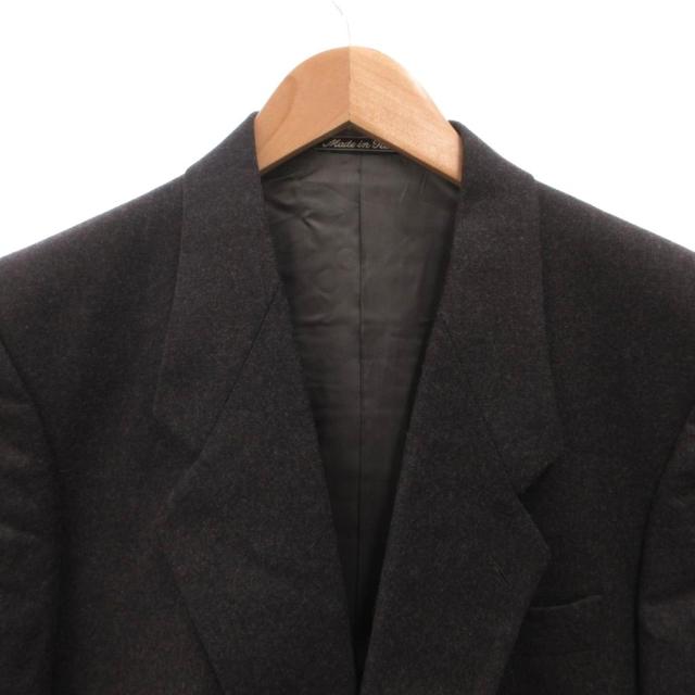 【中古】ジョルジオアルマーニ GIORGIO ARMANI スーツ セットアップ ジャケット パンツ シングル ウール 36 グレー_5