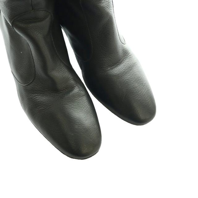 【中古】サルヴァトーレフェラガモ Salvatore Ferragamo ロングブーツ ガンチーニ金具 8.5 黒 ブラック /SS ■OS_2