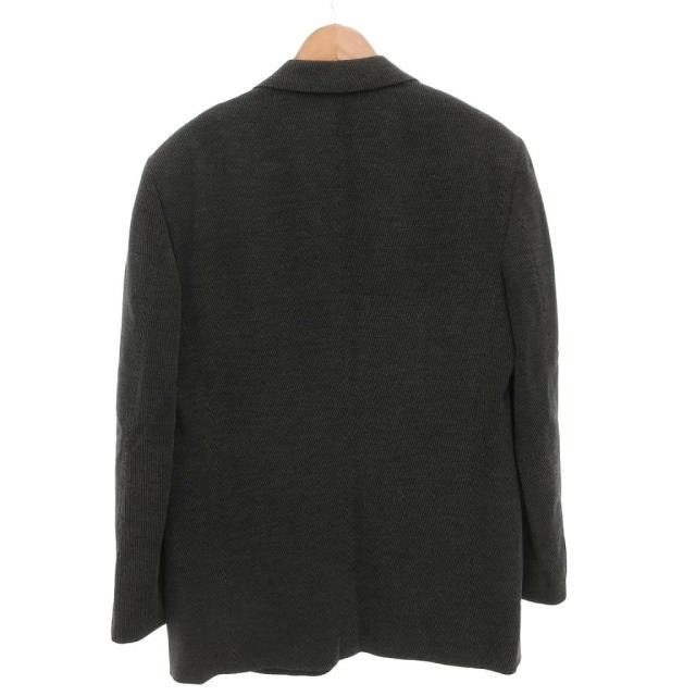 【中古】ジョルジオアルマーニ GIORGIO ARMANI テーラードジャケット ブレザー 2B シルク混 50 紺 ネイビー_1
