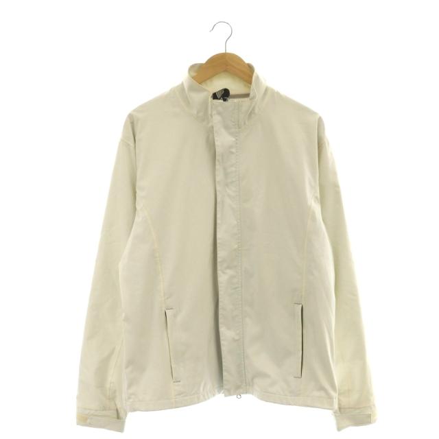 【中古】エンポリオアルマーニ EMPORIO ARMANI ジップアップブルゾン XL 白 ホワイト /SS ■OS ■GY62 メンズ