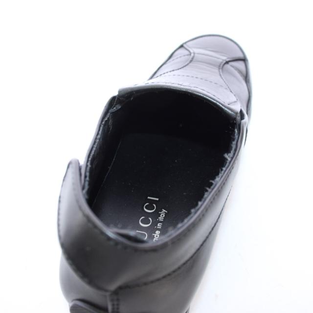 【中古】グッチ GUCCI スリッポン シューズ レザー 35.5 黒 ブラック /TK ■GY62 レディース_3