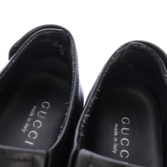 【中古】グッチ GUCCI スリッポン シューズ レザー 35.5 黒 ブラック /TK ■GY62 レディース_4