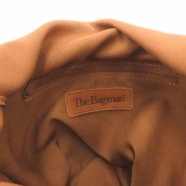 【中古】バグマティ THE BAGMATI かごバッグ フェイクファー バスケット 茶 ブラウン ベージュ /JS ■GY57_5