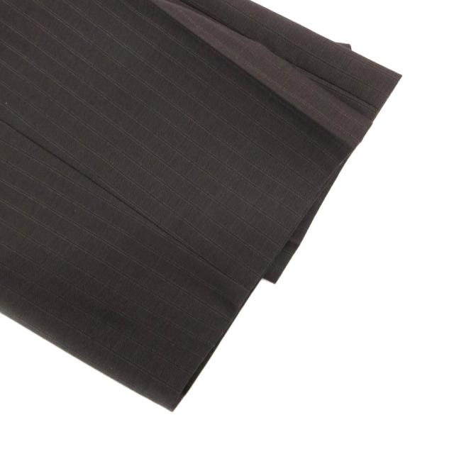 【中古】ヒューゴボス HUGO BOSS スーツ セットアップ ジャケット パンツ ストライプ ウール 46 グレー_7