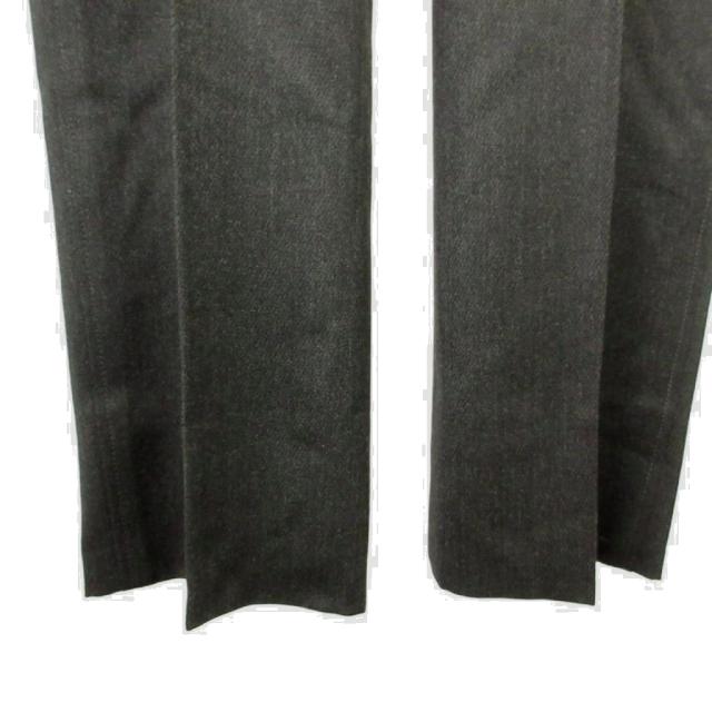 【中古】ルイヴィトン LOUIS VUITTON パンツ スラックス ウール 40 ダークグレー 無地 長ズボン /KK ■GY62 メンズ_4