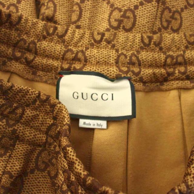 【中古】グッチ GUCCI GGテクニカルジャージープリーツスカート ロング XS 茶 526514 /KH ■GY57 レディース