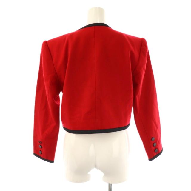 中古】イヴサンローラン セットアップ ヴィンテージ ショート丈ノー