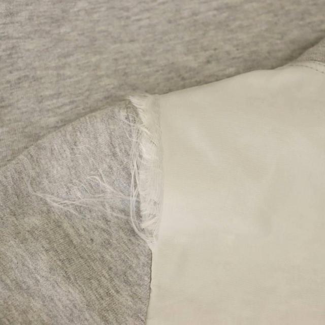 【中古】モンクレール MONCLER ABRITO MANICHE CORTE ワンピース キッズ ロゴ ワッペン 140cm グレー B1954-85-63905_7