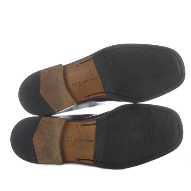 【中古】サルヴァトーレフェラガモ Salvatore Ferragamo ローファー スリッポン ガンチーニ 7.5EE ダークブラウン