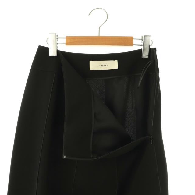 CYCLAS シクラス スカート 36 ブラック レディース 中古】シクラス CYCLAS フレアスカート ロング スリット レース 34 黒