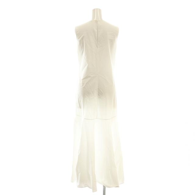【中古】ニナリッチ NINA RICCI ワンピース ノースリーブ コットン 34 ホワイト 白 /CX ■GY57 レディース