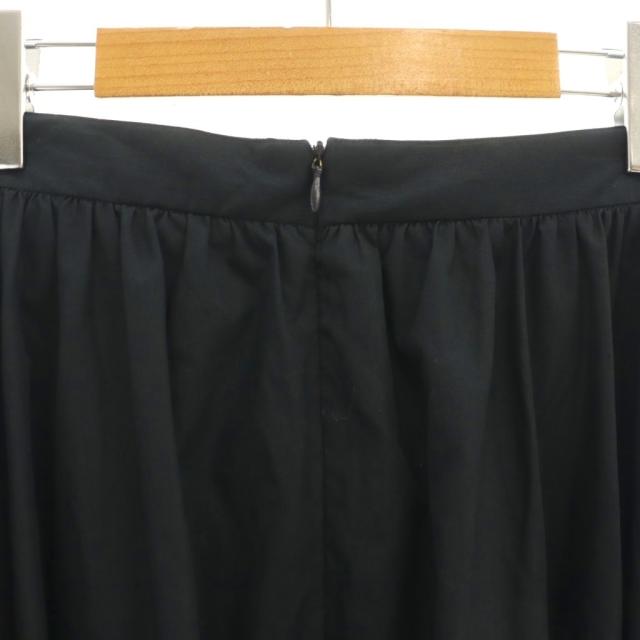 【中古】パトゥ PATOU 23年 フレアスカート ロング 34 ブラック /DF ■GY57 レディース_2