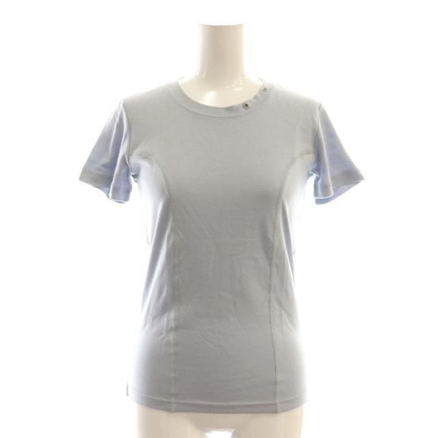 【中古】ルイヴィトン LOUIS VUITTON カットソー 半袖 クルーネック XS 水色 /AT ■OS ■GY57 レディース