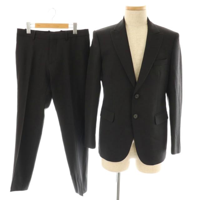 【中古】ヌメロヴェントゥーノ セットアップスーツ テーラードジャケット 総裏地 テーパードパンツ