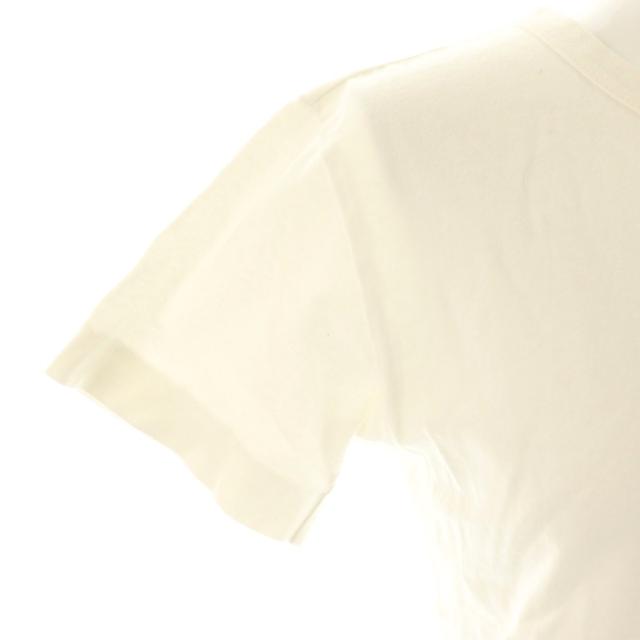 【中古】プレイコムデギャルソン PLAY COMME des GARCONS AD2014 Tシャツ カットソー 半袖 S ホワイト レディース_3