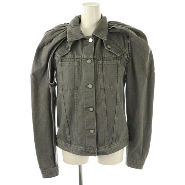 【中古】ジェイダブリューアンダーソン JWアンダーソン デニムジャケット US2 グレー /DO ■GY57 レディース