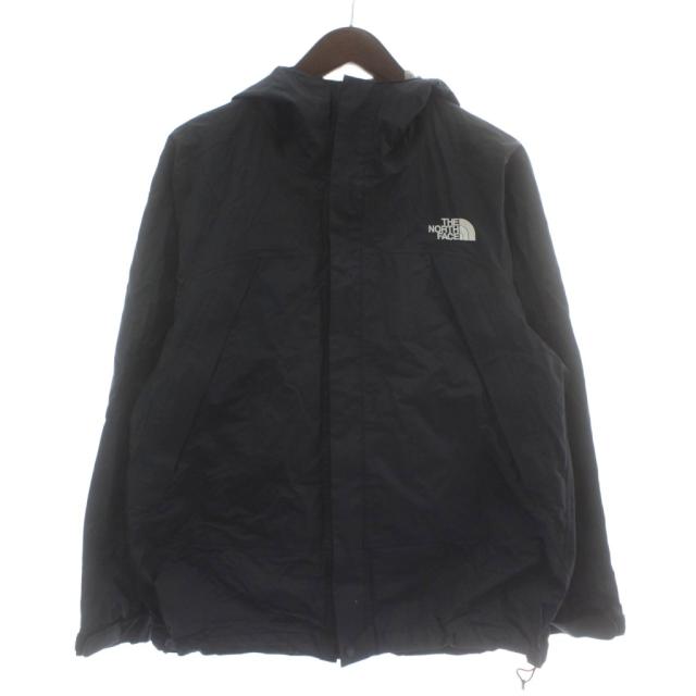 【中古】THE NORTH FACE ドットショットジャケット マウンテンパーカー ナイロン フード ジップアップ M 黒 NP61930
