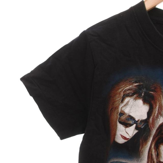 【中古】ヴィンテージ VINTAGE 90s THE ROXX X Japan バンドTシャツ カットソー プリント S 黒 ブラック_3
