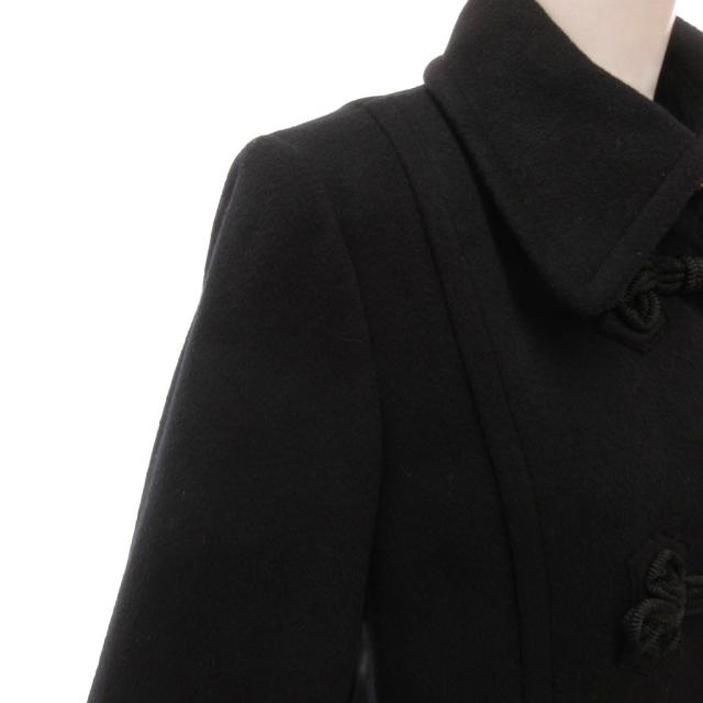 中古】ロイスクレヨン ロングコート カシミヤ混 ラビットファー切替