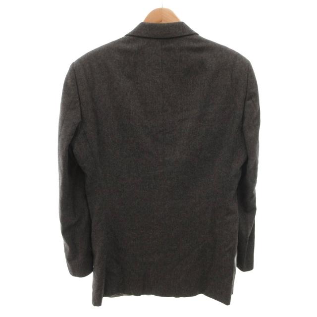 【中古】アルマーニ コレツィオーニ セットアップ スーツ ジャケット パンツ ウール カシミヤ混 48 グレー_2