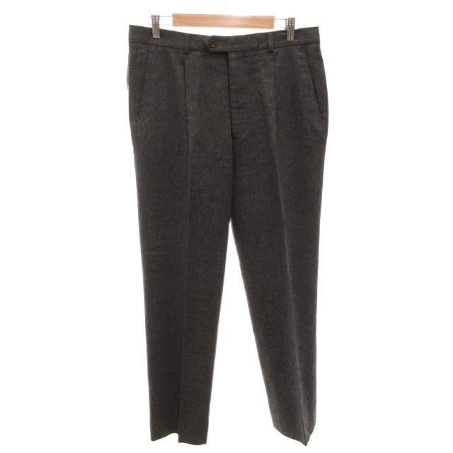【中古】アルマーニ コレツィオーニ セットアップ スーツ ジャケット パンツ ウール カシミヤ混 48 グレー_3