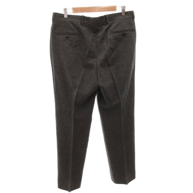 【中古】アルマーニ コレツィオーニ セットアップ スーツ ジャケット パンツ ウール カシミヤ混 48 グレー_4