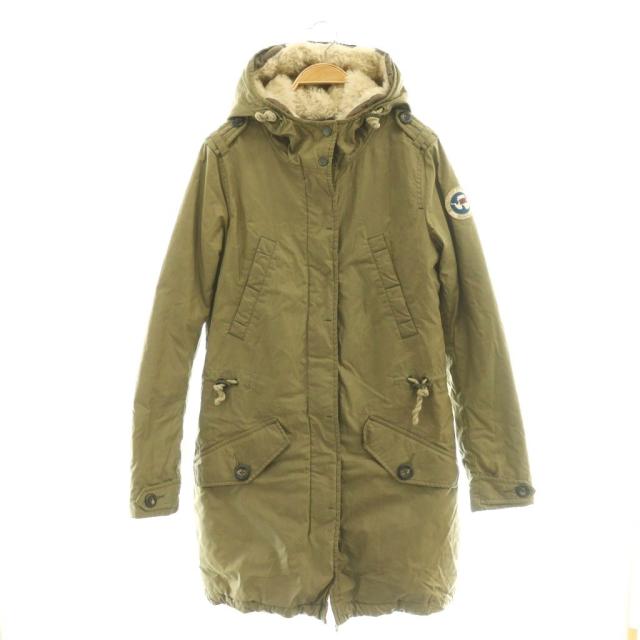 中古】ナパピリ NAPAPIJRI モッズコート ミリタリー アウター カーキ