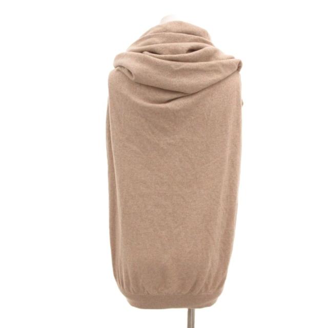 【中古】ノーブランド ニット チュニック カシミヤ ノースリーブ L ピンク /JS ■GY60 レディース_1