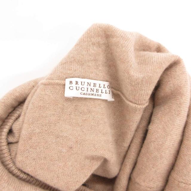 【中古】ノーブランド ニット チュニック カシミヤ ノースリーブ L ピンク /JS ■GY60 レディース_3