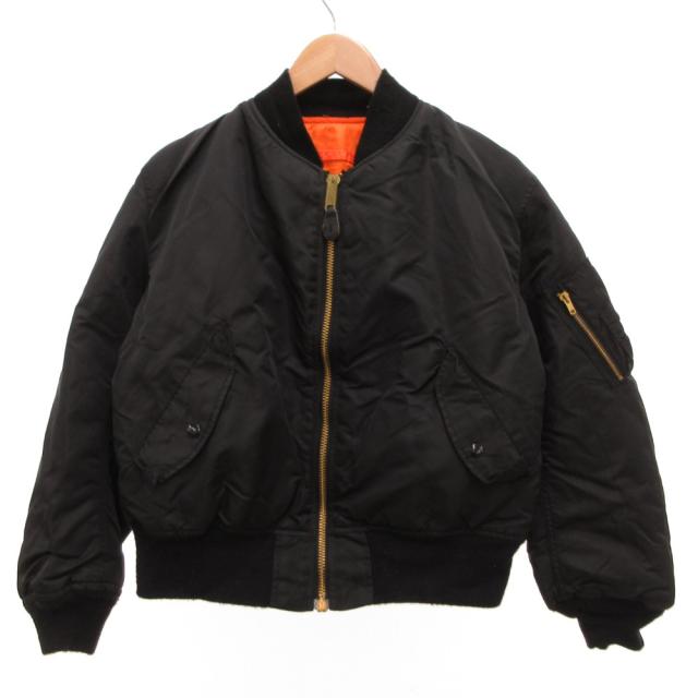 【中古】USAF 空軍 Winfield社 80-90s ヴィンテージ MA-1 ボンバージャケット ブルゾン タロンジップ リバーシブル