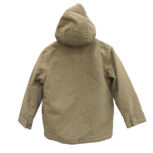 【中古】パタゴニア ボーイズ・インファーノ・ジャケット アウトドアウエア ナイロン XS ベージュ フード付き_1