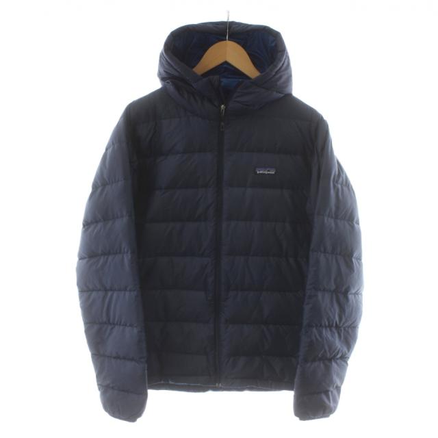 【中古】パタゴニア Patagonia ダウンジャケット フード アウター M 青 ブルー 84900FA12 /AN35 ■ECD001 メンズ