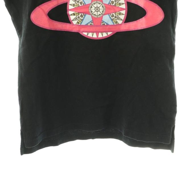 【中古】ヴィヴィアンウエストウッドレッドレーベル Tシャツ カットソー 半袖 2 ブラック_3