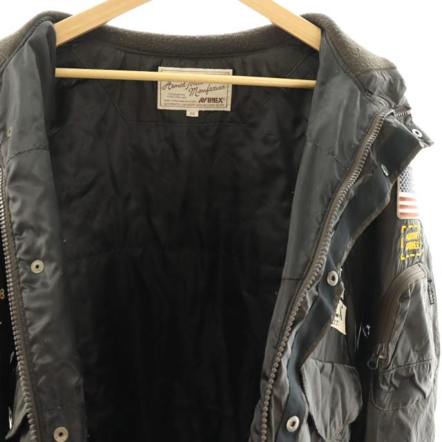 【中古】アヴィレックス AVIREX フライトジャケット 2XL 黒 ブラック /SS ■OS ■ECD002 メンズ_3