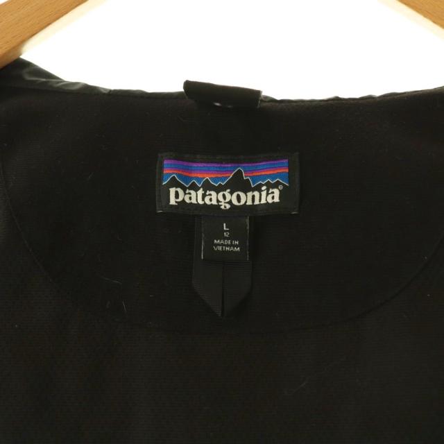【中古】パタゴニア Patagonia ジャケット 上着 L 黒 ブラック フード付き 長袖 ロゴ/GP ■ECD002 メンズ_5