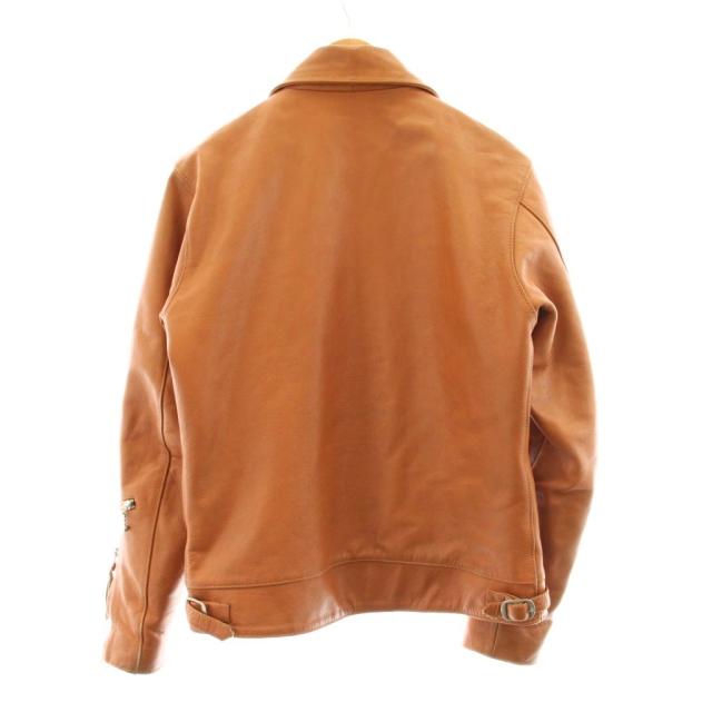中古】フリーダム シングルライダースジャケット レザージャケット