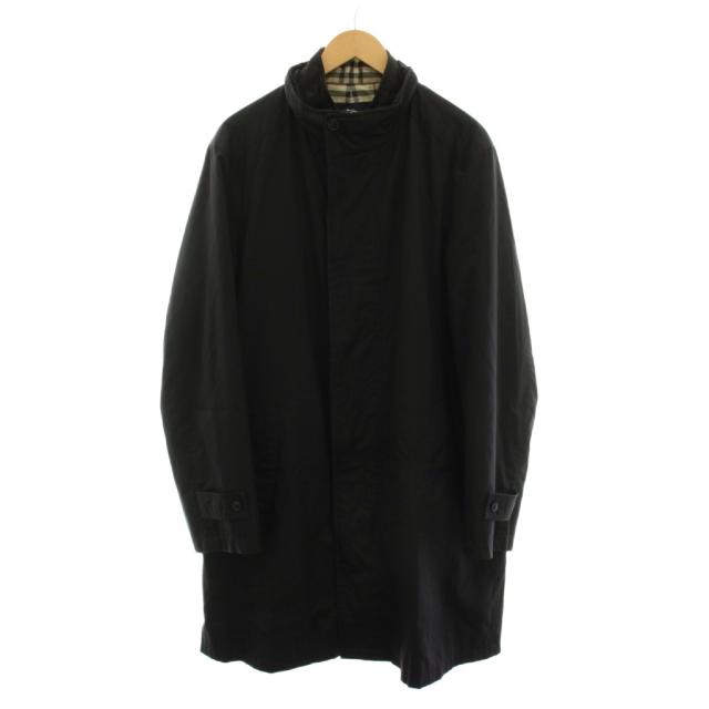 【中古】バーバリー ロンドン BURBERRY LONDON ナイロンコート ロング 中綿ライナー付き 裏地ノバチェック アウター