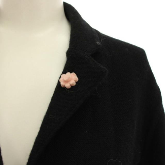【中古】ラルディーニ LARDINI テーラードジャケット ウール アウター 40 黒 A0JDIANTHA /YM ■ECE003 レディース_6