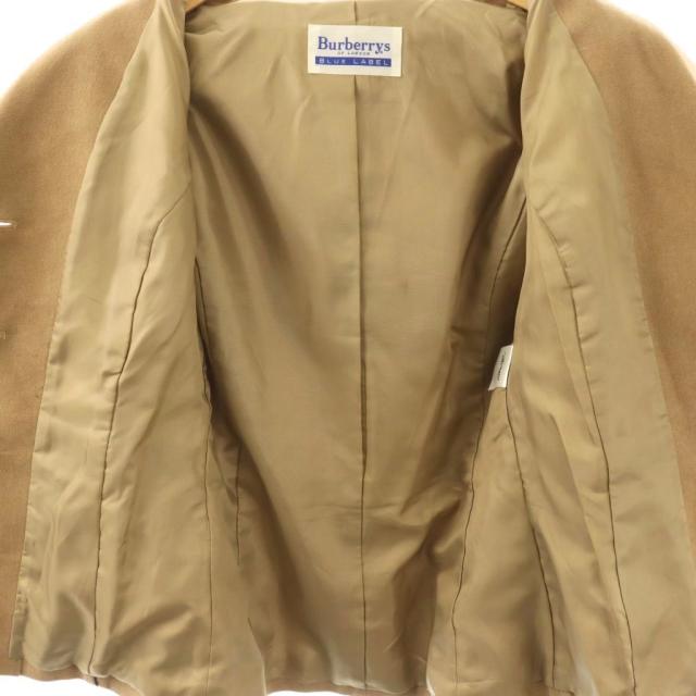 【中古】バーバリーズ Burberrys Blue Label ヴィンテージ テーラードジャケット アウター シングル ベージュ /BB