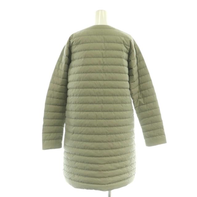 【中古】ザノースフェイス THE NORTH FACE ダウンジャケット ロング M カーキ色 /SY ■OS レディース_1