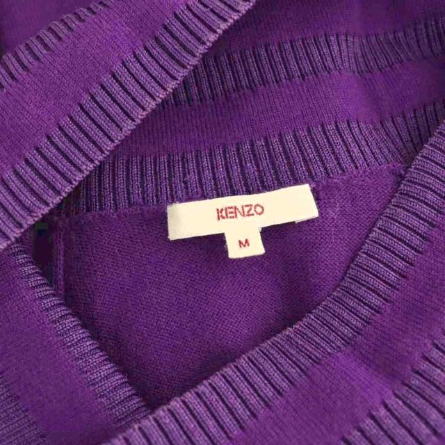 【中古】ケンゾー KENZO ニットスカート ロング フレア M パープル /MY ■OS ■GY49 レディース_4
