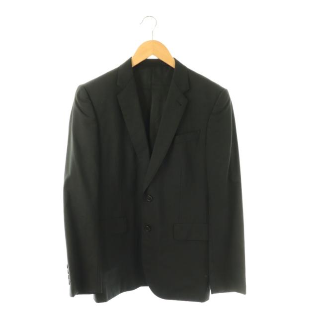 【中古】ポールスミス PAUL SMITH テーラードジャケット 黒 ブラック /SS ■OS ■ECC003 メンズ