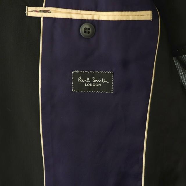 【中古】ポールスミス PAUL SMITH テーラードジャケット 黒 ブラック /SS ■OS ■ECC003 メンズ_5