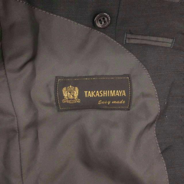 【中古】イヴサンローラン セットアップ スーツ ビジネス ジャケット パンツ ウール モヘヤ混 98 グレー_6