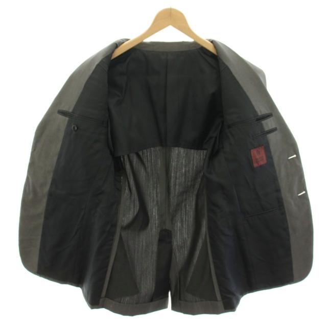 【中古】タケオキクチ TAKEO KIKUCHI スーツ テーラードジャケット シングル 2B スラックス パンツ ウール 2 3_5