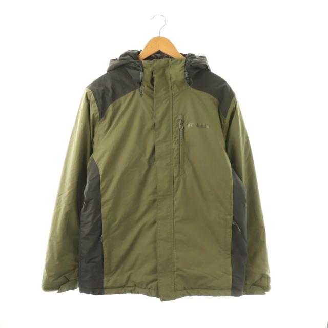 【中古】コロンビア Columbia ナイロンジャケット M モスグリーン /SY ■OS メンズ