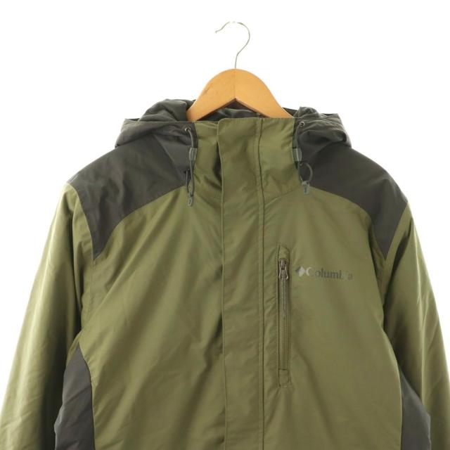 【中古】コロンビア Columbia ナイロンジャケット M モスグリーン /SY ■OS メンズ_3