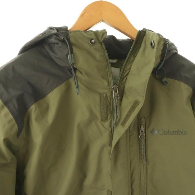 【中古】コロンビア Columbia ナイロンジャケット M モスグリーン /SY ■OS メンズ_4