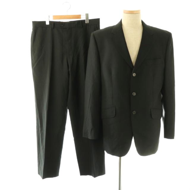 【中古】ポールスミス PAUL SMITH LONDON セットアップ 上下 ジャケット パンツ L2 黒 /SY ■OS メンズ