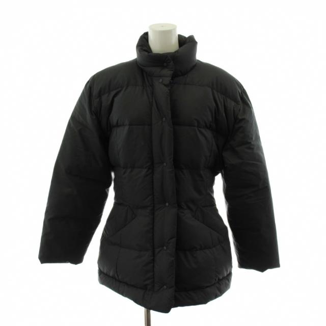 【中古】モンクレール MONCLER 青タグ ダウンジャケット アウター 38 黒 ブラック /AN19 ■ECD003 レディース